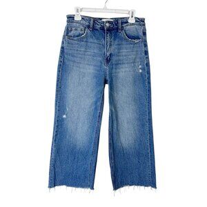 Vervet Wide Leg Crop Jeans Women’s Size 30 High Rise